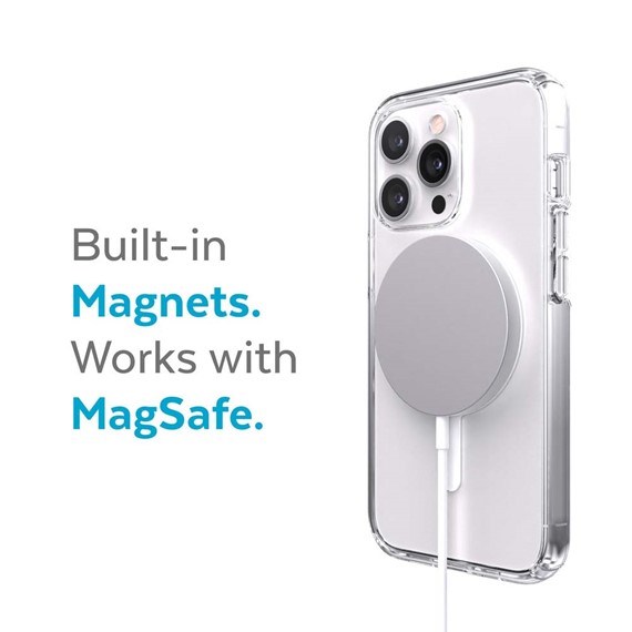 CaseUp Apple iPhone 13 Pro Max Kılıf Wireless Charging Supported Şeffaf 4